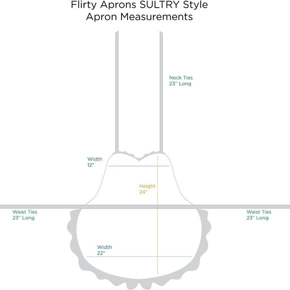 🆕 Flirty Aprons Dreamy Dots | Black/Pink - Picture 6 of 7